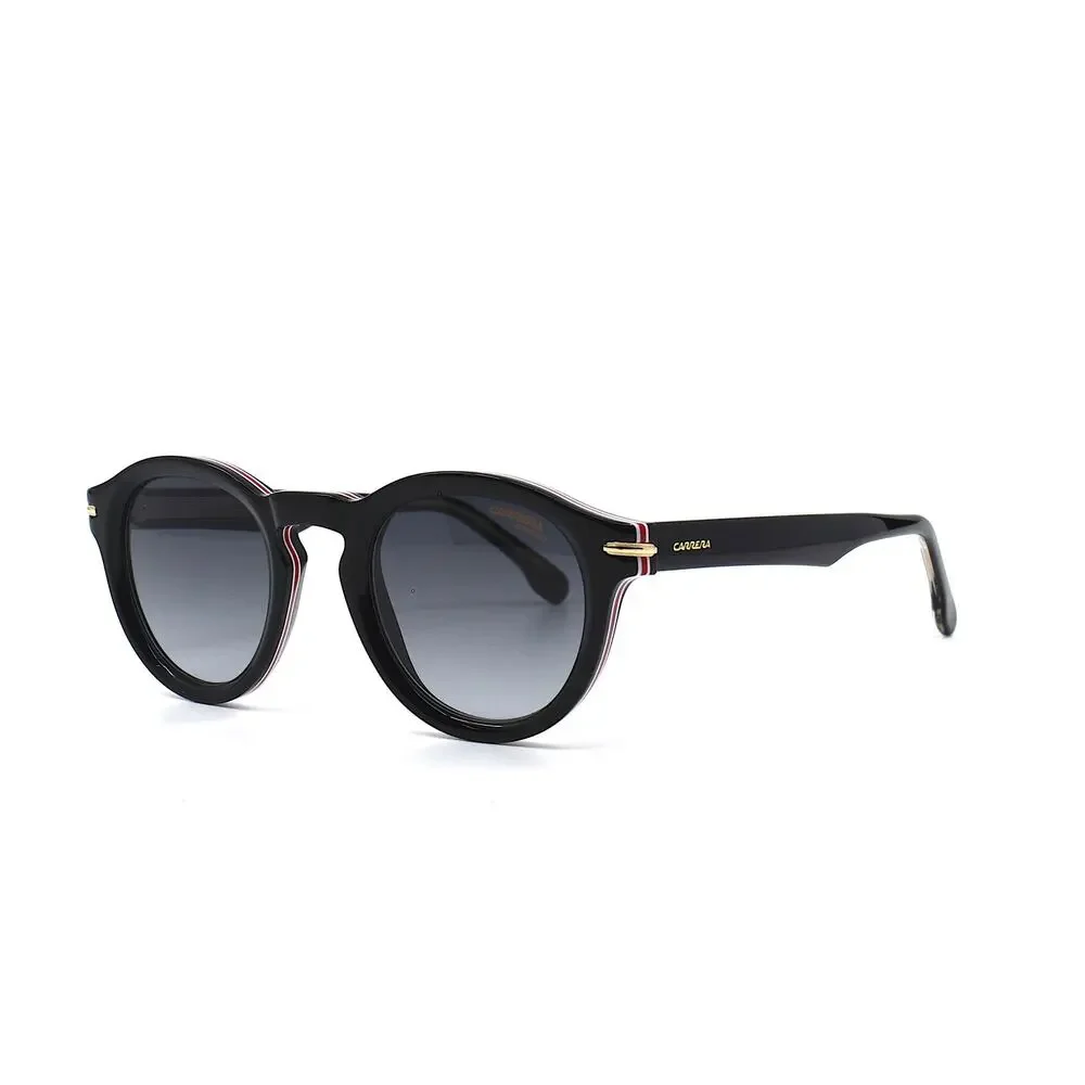 NEW CARRERA 306/S BLACK GREY GRADIENT ROUND AUTHENTIC SUNGLASSES